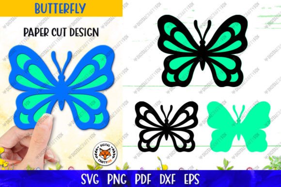 Butterfly Paper Cut and Laser Cut: A Versatile Art Form for Creative Projects