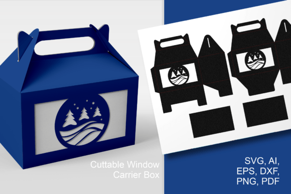 Creating Magical Moments with the Starry Winter Scene Gable Box Template