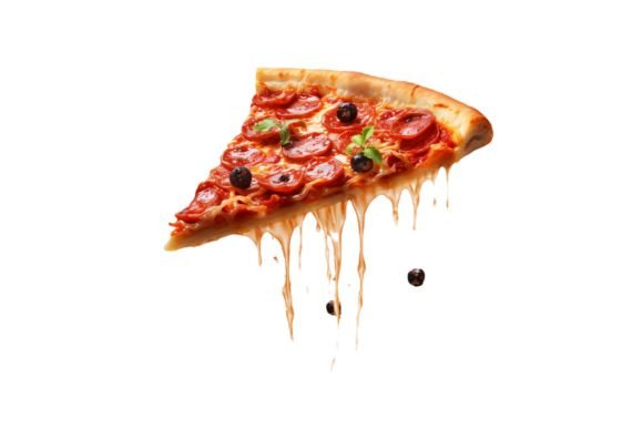 Enhancing Visual Appeal with High-Quality Pizza Slice Clipart
