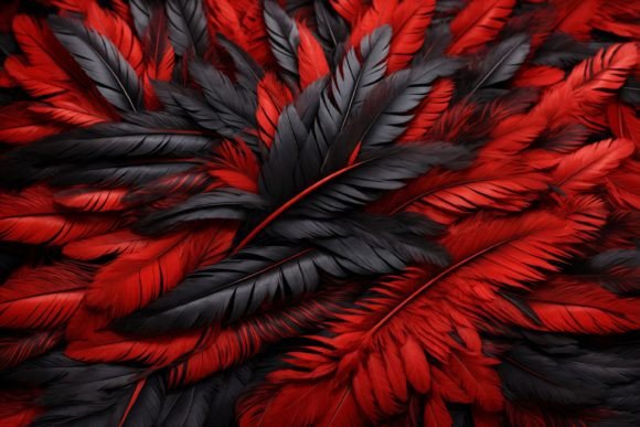 Exploring the Versatility and Elegance of Black Feather Backgrounds
