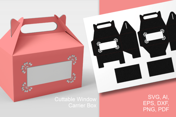 Flower Corner Window Gable Box