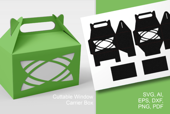 Geometric Decor Gable Box Template SVG: A Stylish and Versatile Gift Wrapping Solution