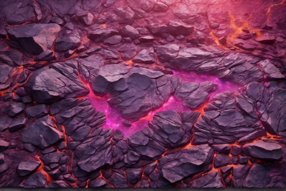 Glowing Lava Background: Ignite Your Design Projects