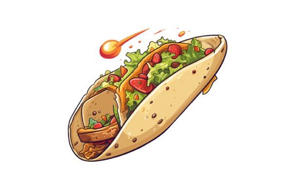 High-Quality Burrito Png for Creative Projects