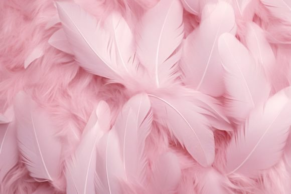 Pink Feather Background: A Versatile Design Choice