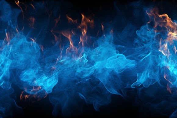 Strategic Use of Fire Flaming Background for Enhanced Creativity and Branding