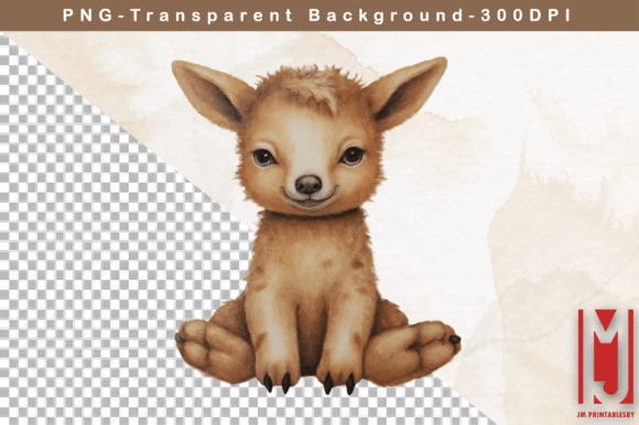 Strategic Use of Watercolor Stuffed Goat Clipart for Creative and Professional Projects