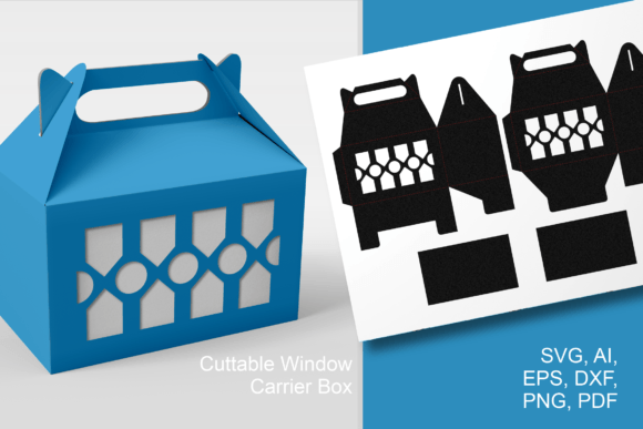 Strategic Use of Window Geometric Swatch 1 Gable Box SVG for Creative and Practical Packaging