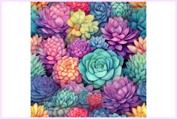 Unlock Endless Creativity with Cactus Flowers Seamless Pattern