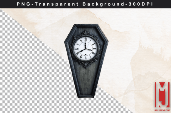 Watercolor Halloween Clock Clipart: A Versatile Tool for Creative Projects